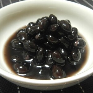 レンジで☆黒豆の煮豆